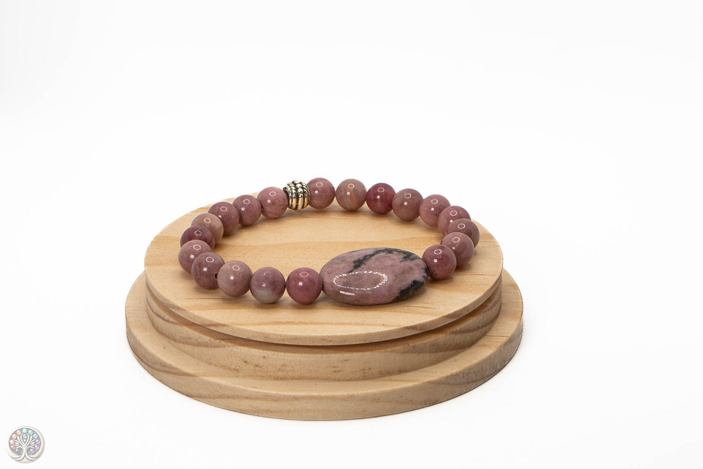 Bracelet en Rhodonite - 18cm / 8mm