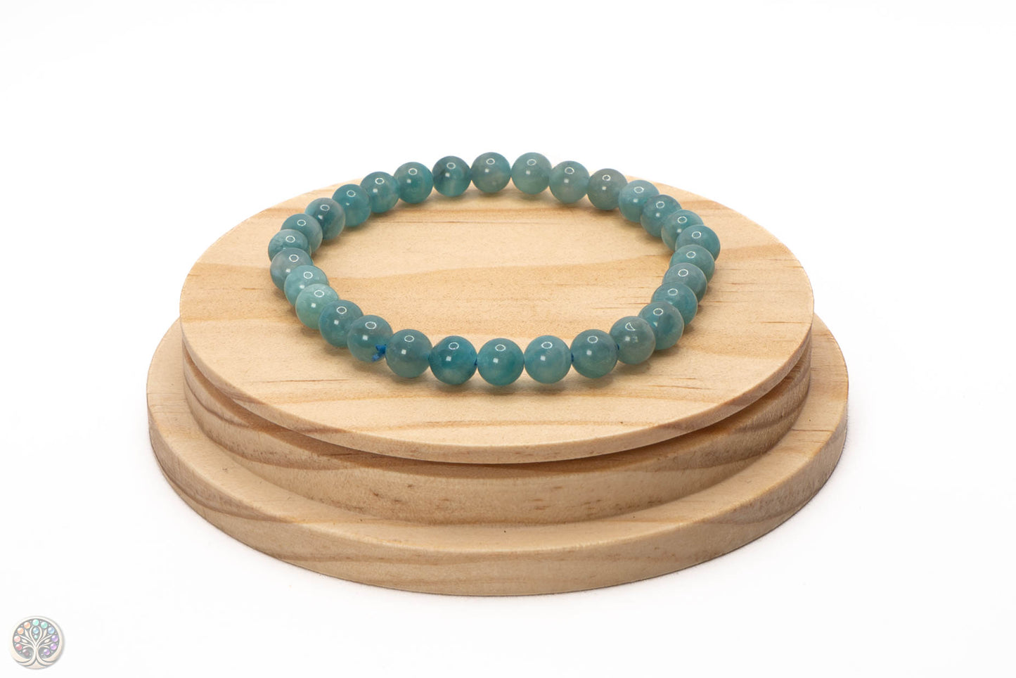 Bracelet en Amazonite - 18cm / 6mm