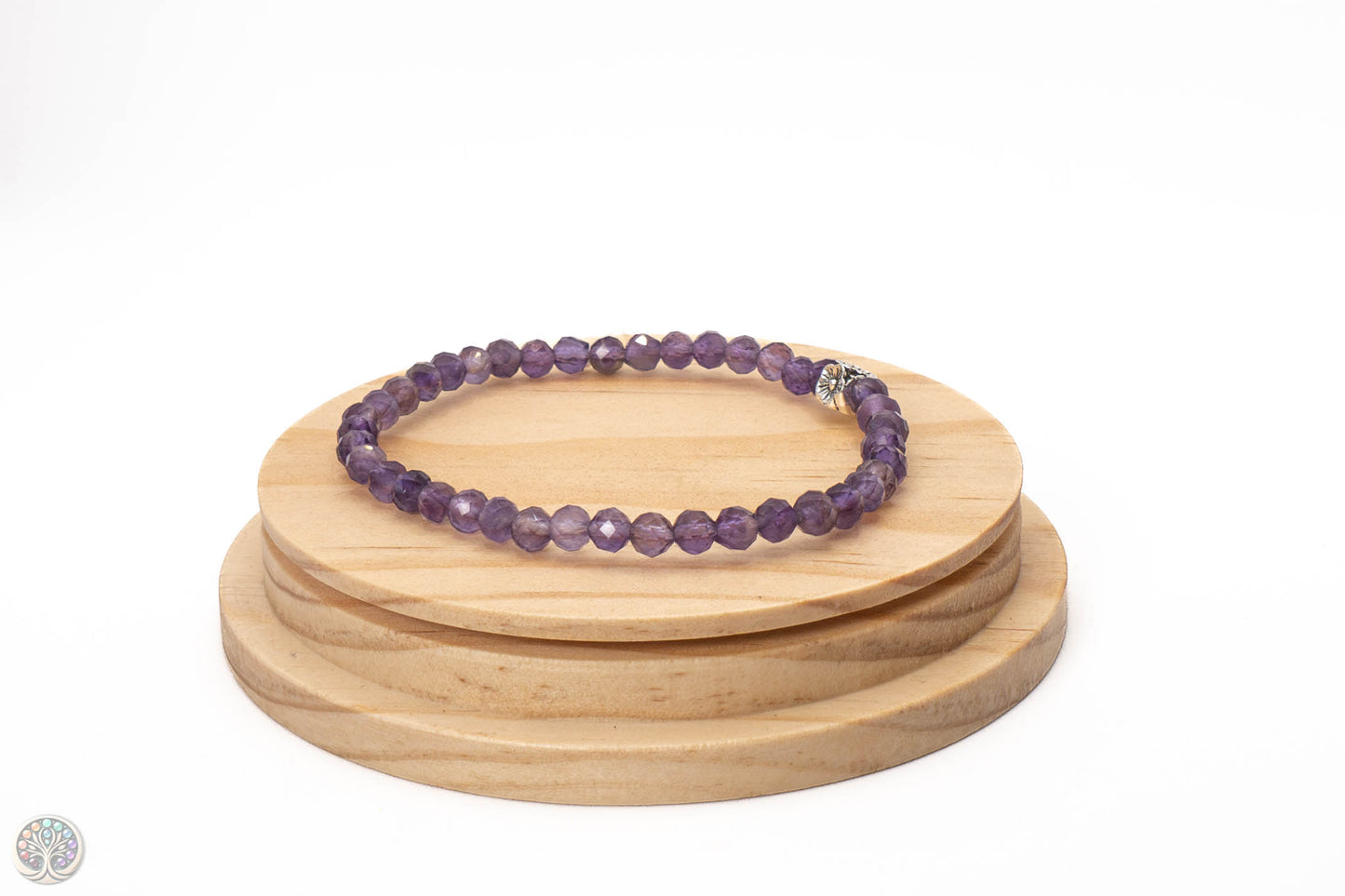 Bracelet en Améthyste - 18 cm / 4mm