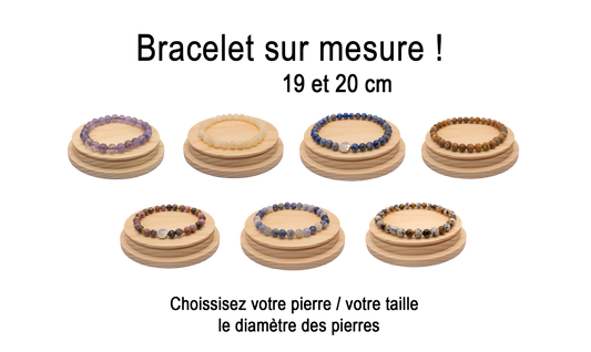 3 - Votre bracelet sur mesure en 19 cm ou 20 cm !