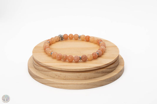 Bracelet en Calcite miel - 18cm / 6mm