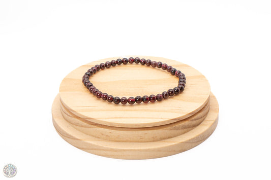 Bracelet en grenat - 18cm / 4mm