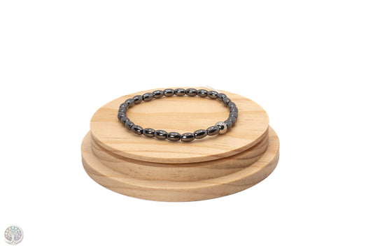 Bracelet en Hématite 18cm / 5mm